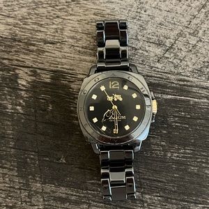 Black coach watch